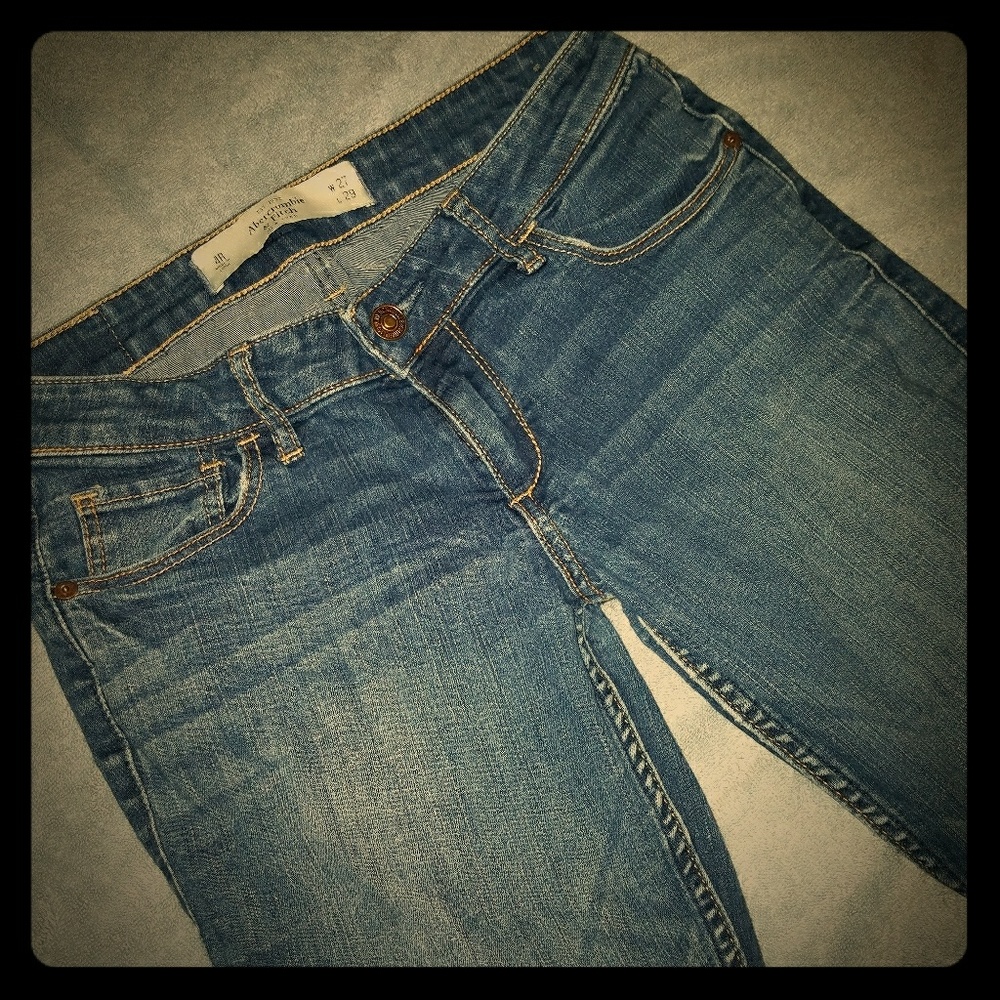Sold!!! Abercrombie and Fitch blue jeans